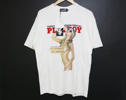 ヒステリックグラマー×プレイボーイのガールプリントTEE