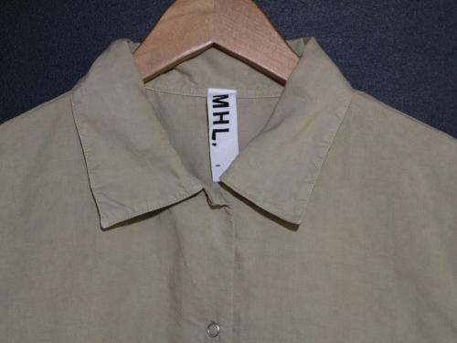 エムエイチエルのDRY COTTON LINEN SHIRTS