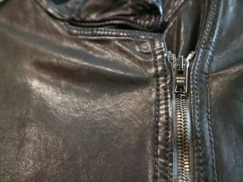 ラムレザーライダースジャケットのレディース