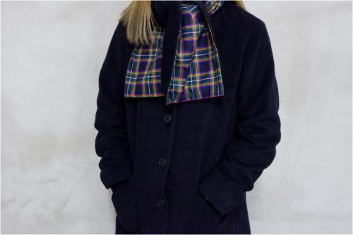 アニエスベーのコート　　ノーカラーコート