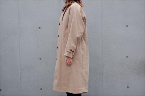 ハバーサックのコットンキャバルリーツイルリバーシブルコート