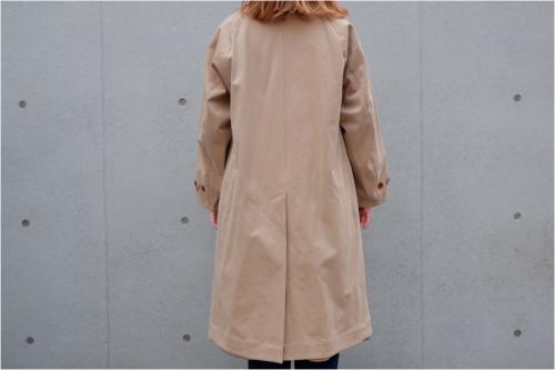 コットンキャバルリーツイルリバーシブルコートのトレファクスタイル江古田店