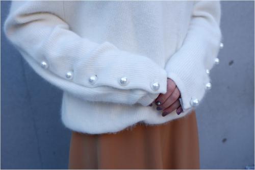 アンゴラパールニットトップのトレファクスタイル江古田店