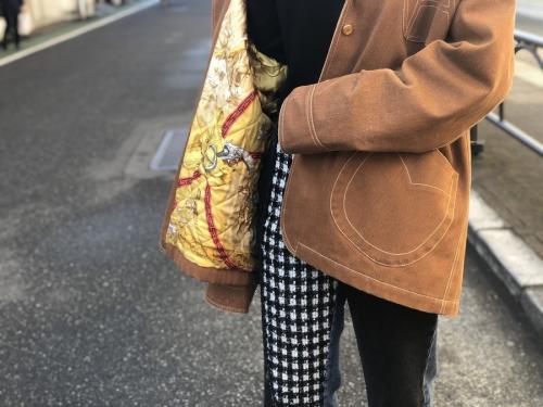 ダック地シルクキルティングライナージャケットのブランド買取