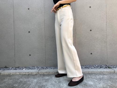 ファモンの2WAYダブルクロスデニムラインパンツ