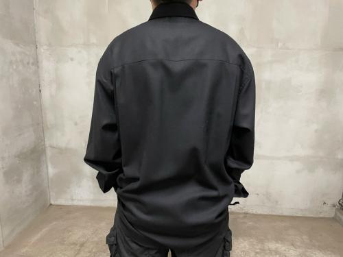 オーラリーのSUPER LIGHT WOOL SHIRTS