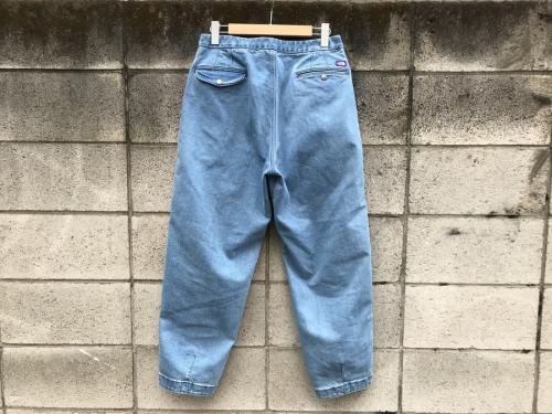 ザノースフェイス パープルレーベルのWebbing Belt Denim Wide Tapered Pants