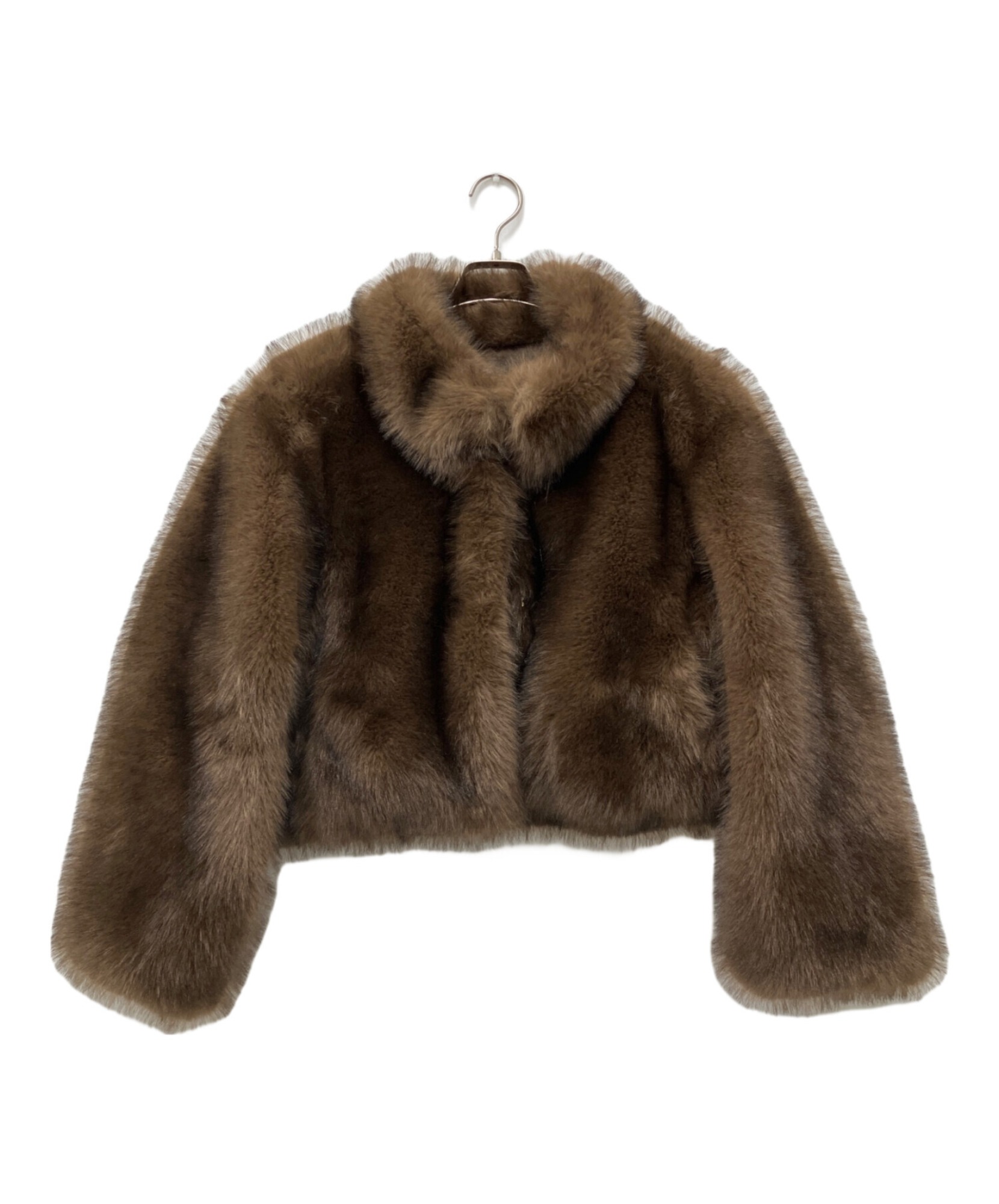 ジャケット・アウター The Barnnet Patine Cropped EcoFur Jacket the Barnnet /ザ バーネット】Patine Cropped EcoFur Jacket を買取