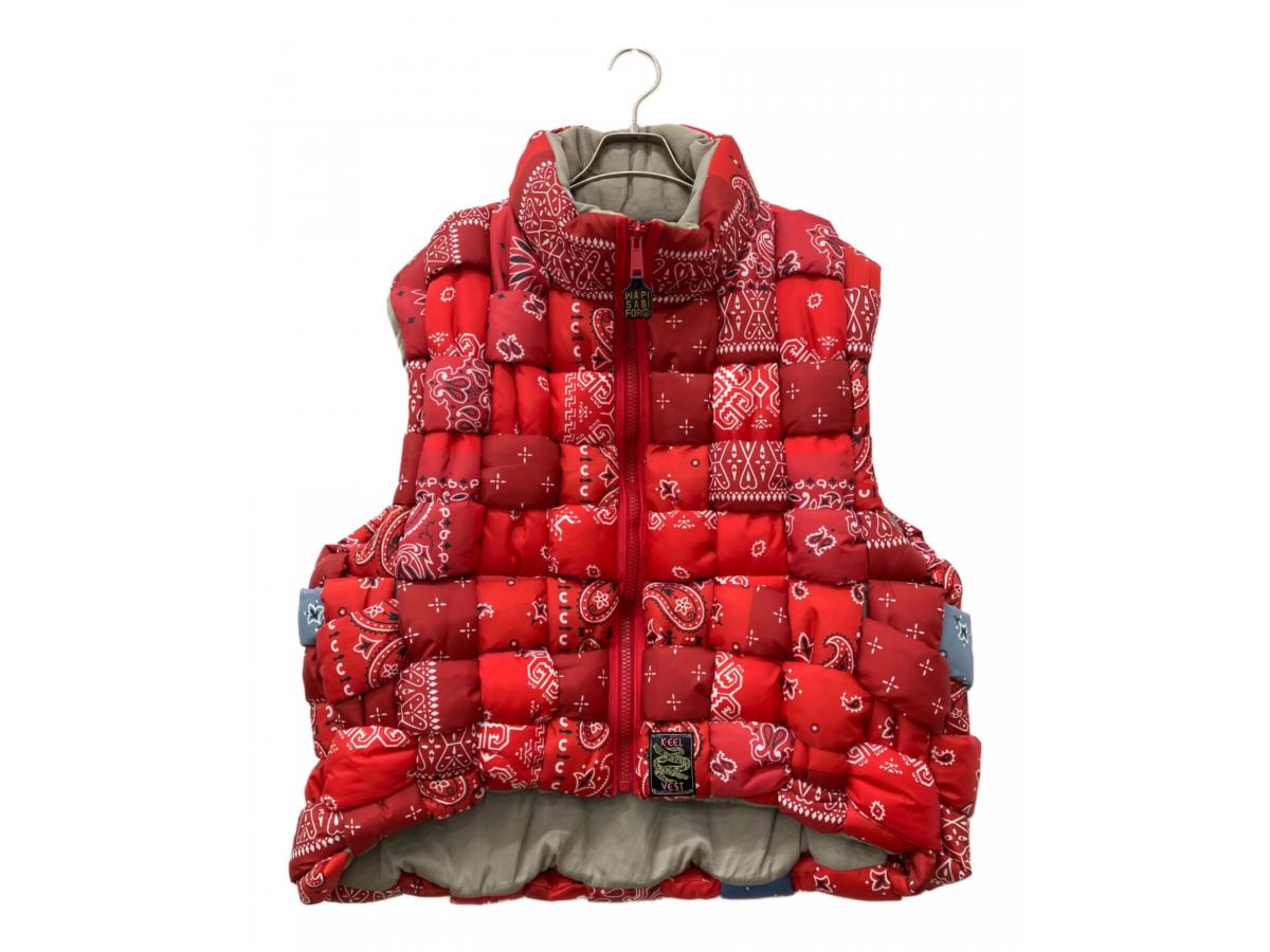 KAPITAL / キャピタル】Bandana Print Nylon Keel Weaving Vest | 視線