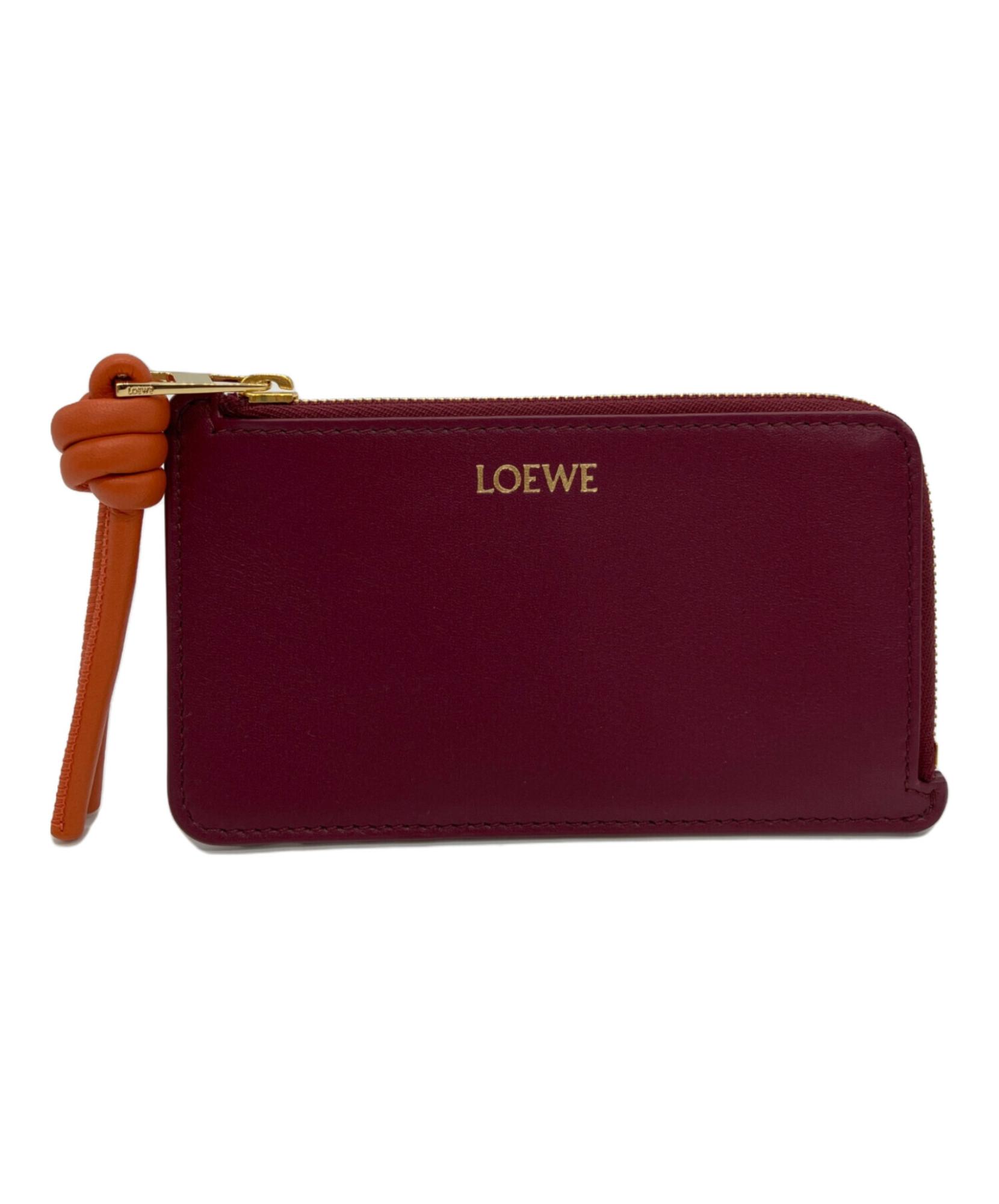 LOEWE / ロエベ】ノット コインカードホルダー | 手元を彩るパープルの 