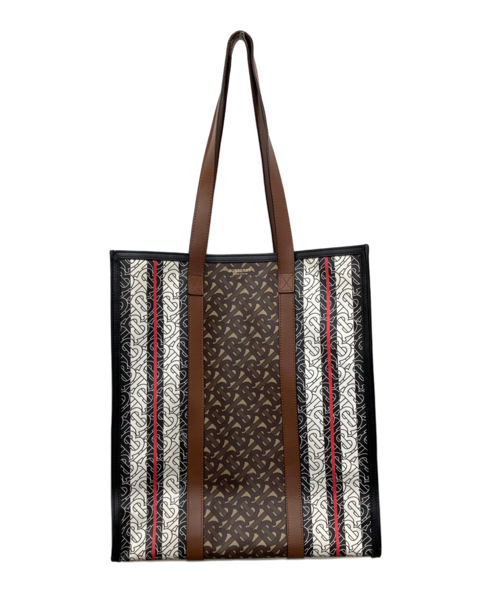 BURBERRY(バーバリー)TB モノグラムトートバッグ BURBERRY / バーバリー】TBモノグラムトートバッグ｜大人の日常を