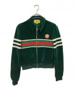 GUCCI × adidas / グッチ×アディダス】シェリーライン ベロア トラック