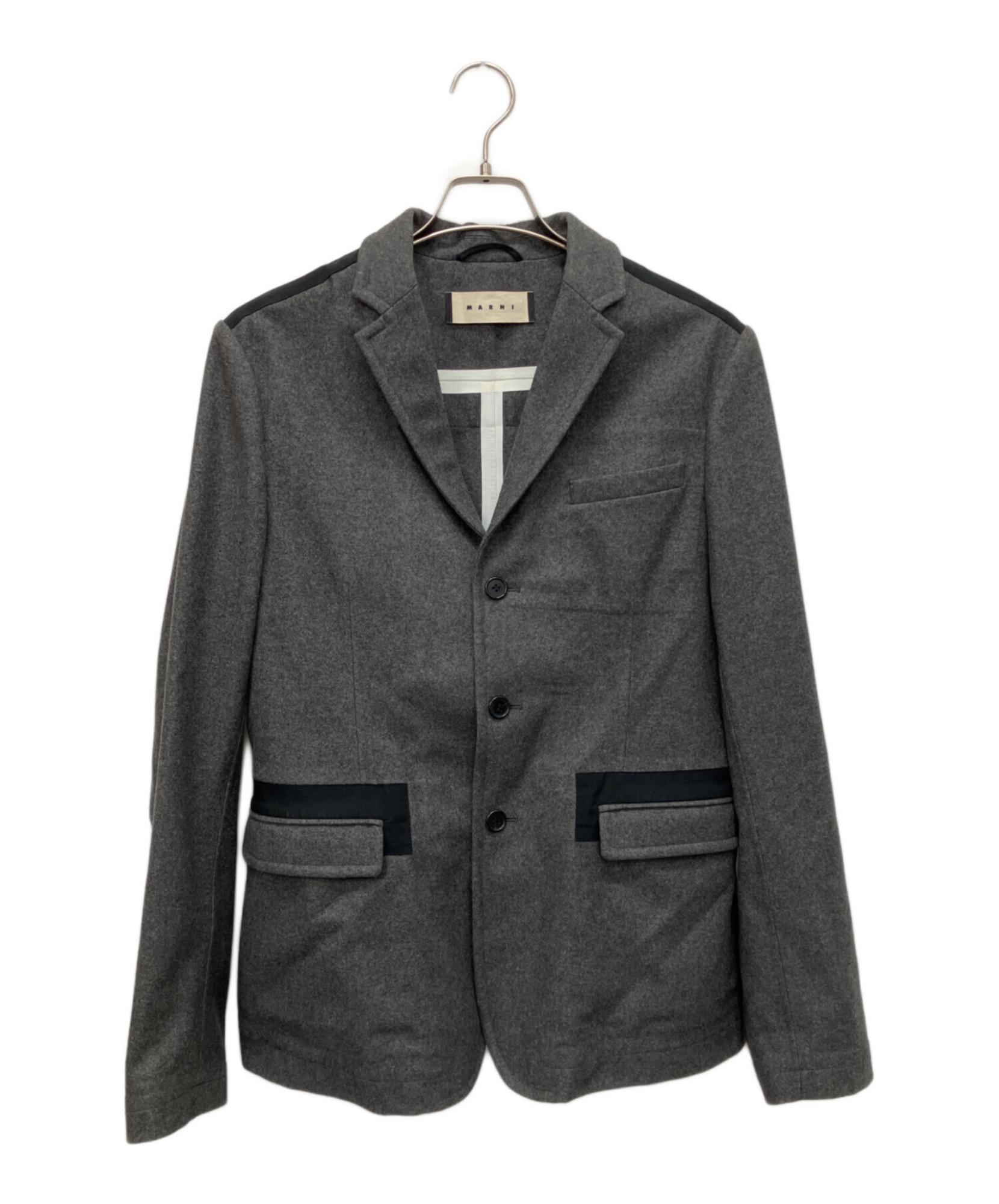 MARNI / マルニ】異素材3Bウールテーラードジャケット|大人の日常を MARNI / マルニ】異素材3Bウールテーラードジャケット|大人の日常を