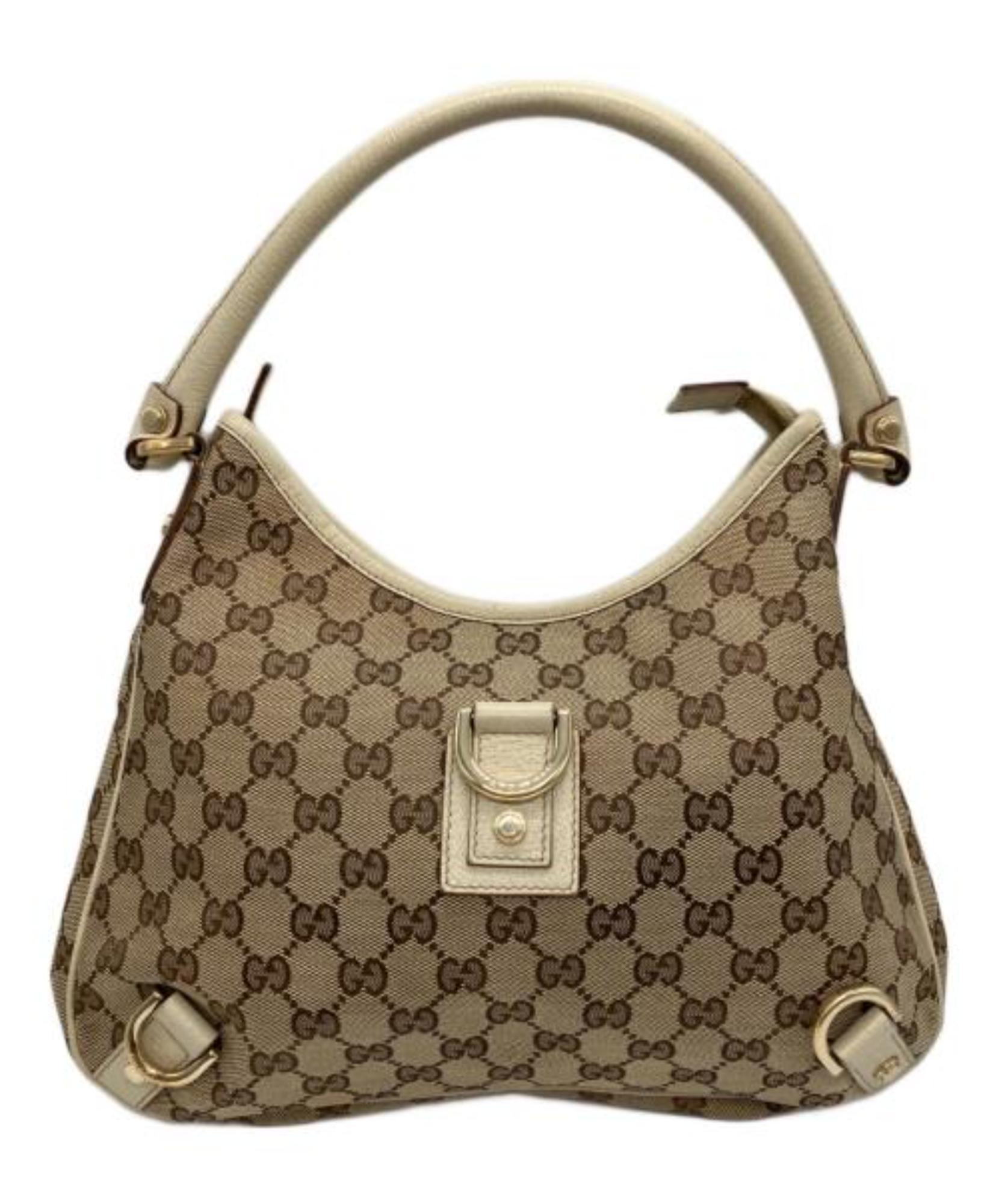 GUCCI グッチ アビー GGキャン バス ワンショルダーバッグ 金具 GUCCI / グッチ】アビーGGキャンバスワンショルダーバッグ | 永遠の