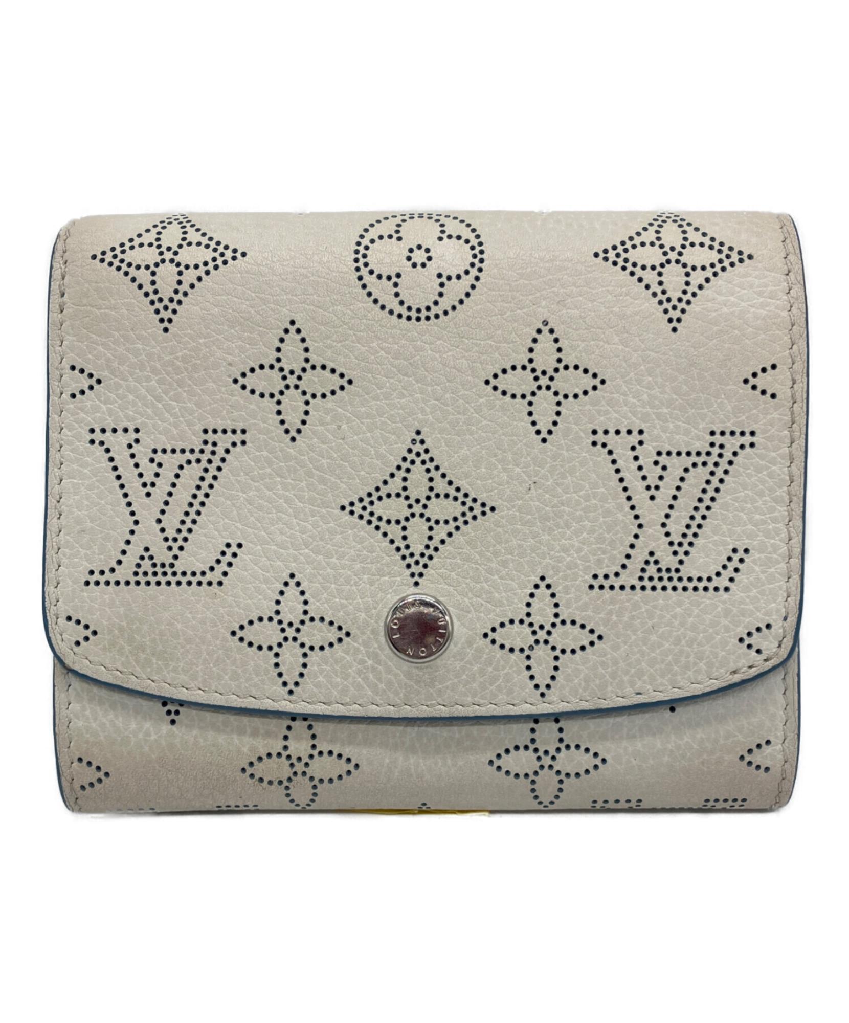 正規品 ルイヴィトン モノグラム マヒナ ポルトフォイユ イリス コンパクト財布 LOUIS VUITTON / ルイ ヴィトン】マヒナ ポルトフォイユイリス