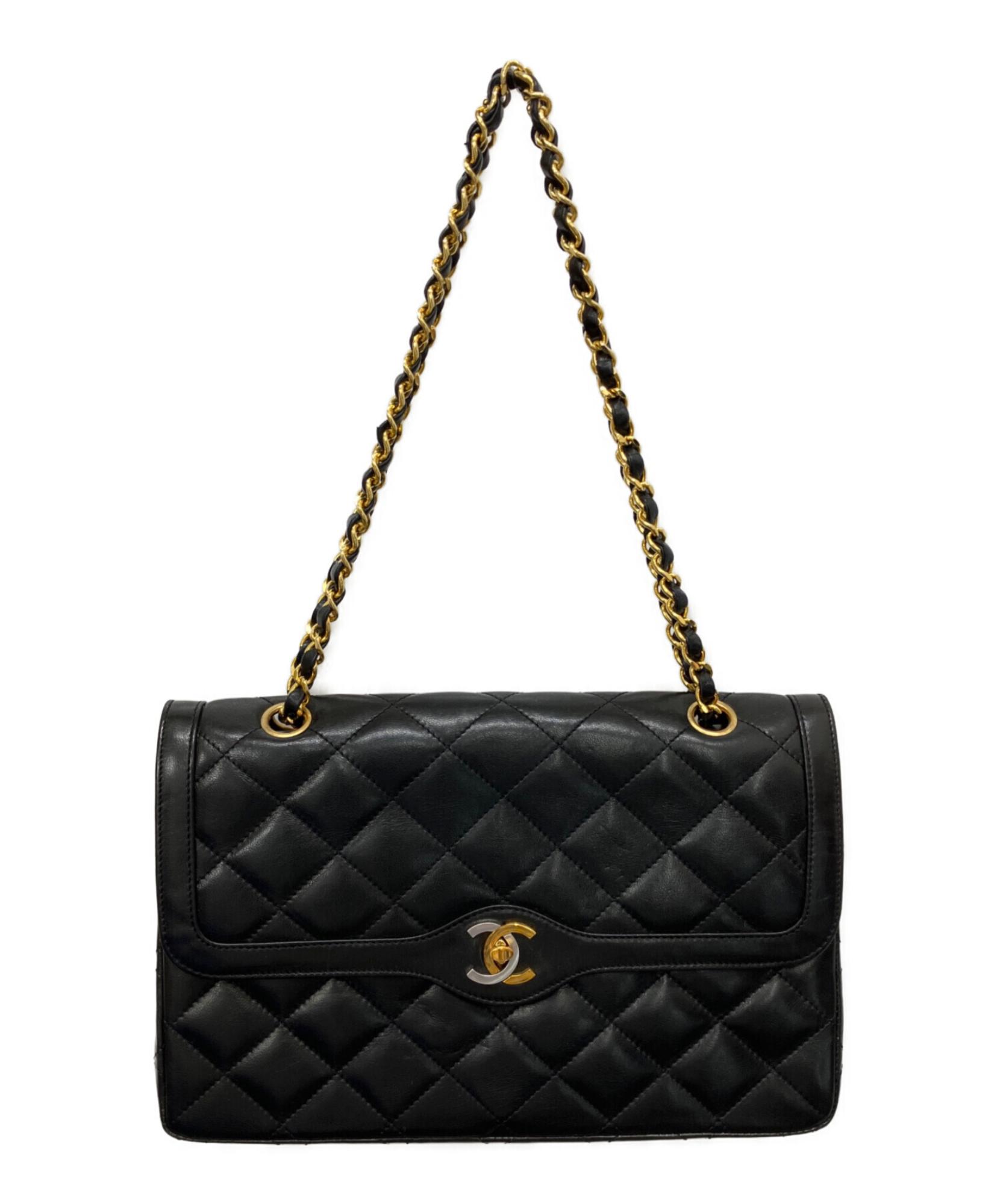 CHANEL / シャネル】パリ限定マトラッセラムダブルフラップダブル