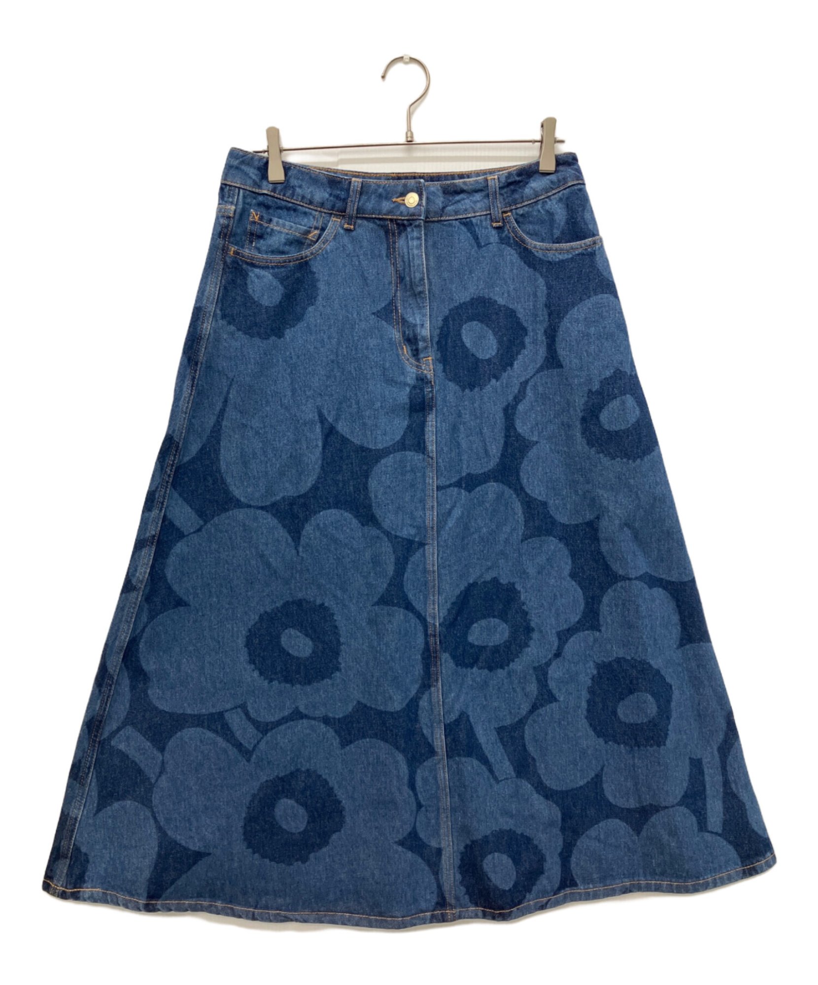 marimekko / マリメッコ】ウニッコ柄デニムスカート|北欧の魅力を日常