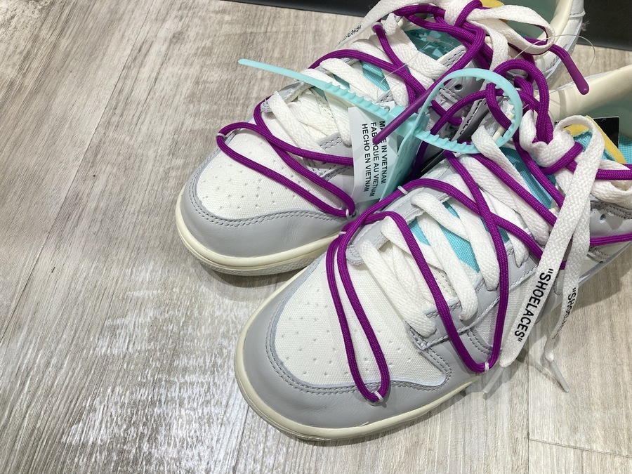 ナイキ　スニーカー　ダンク　オフホワイト　28センチ　NIKE Dunk Nike Off-White x Dunk Low Lot 45 of 50 for Sale