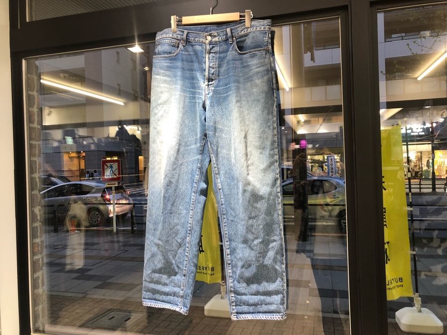 股下は70cmで直しておりますWACKO MARIA MINEDENIM TAPERED DENIM