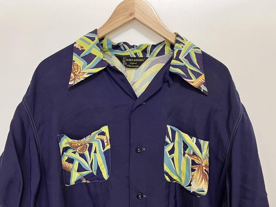【60％OFF】 アロハシャツブランド【Sun KANAKA ALOHA Surf/サンサーフ】より トップス