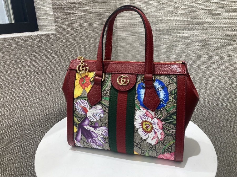 店頭買取限定キャンペーン対象ブランド【GUCCI/グッチ】よりフローラ 