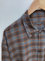 【美品】COMOLI レーヨンオープンカラーシャツ 19SS P01-01013 COMOLI(コモリ) / 19SS/P01-01013/レーヨンオープンカラーシャツ