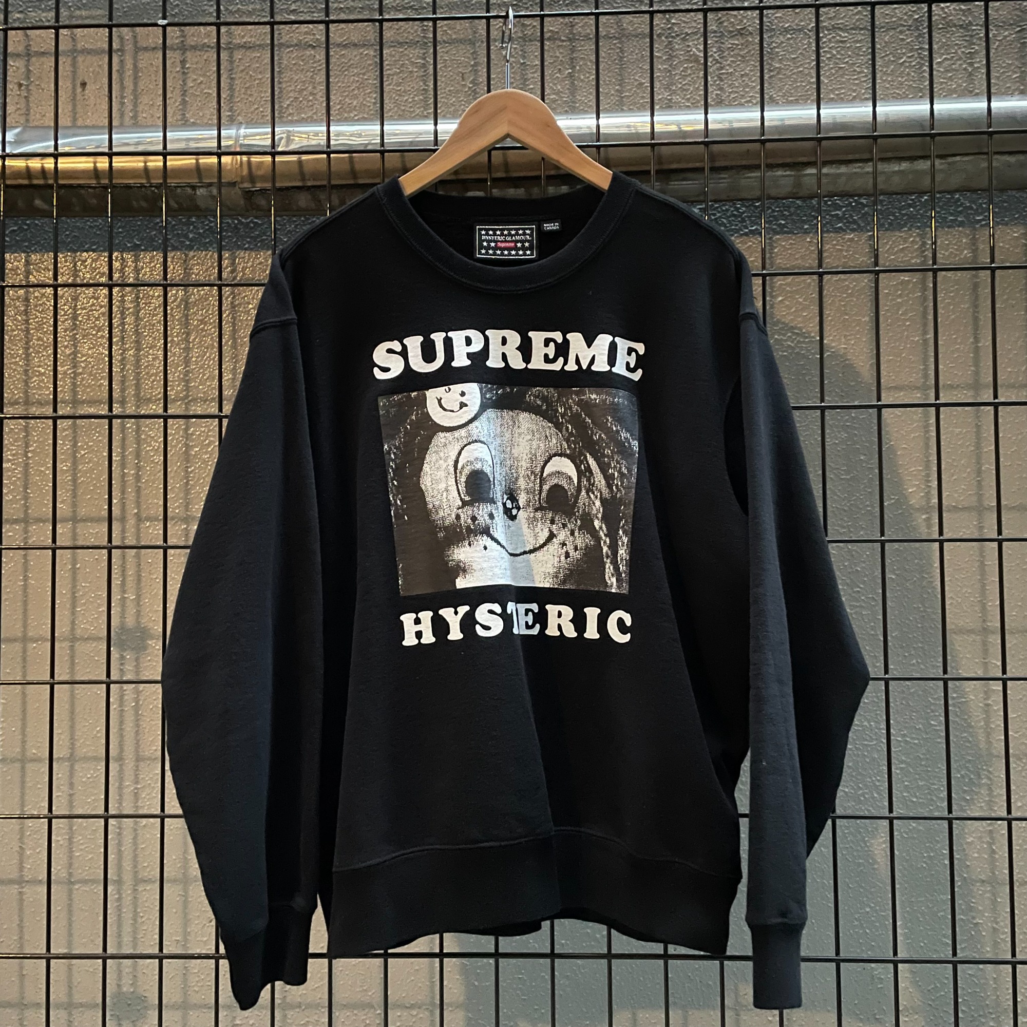 supreme hysteric glamour クルーネック