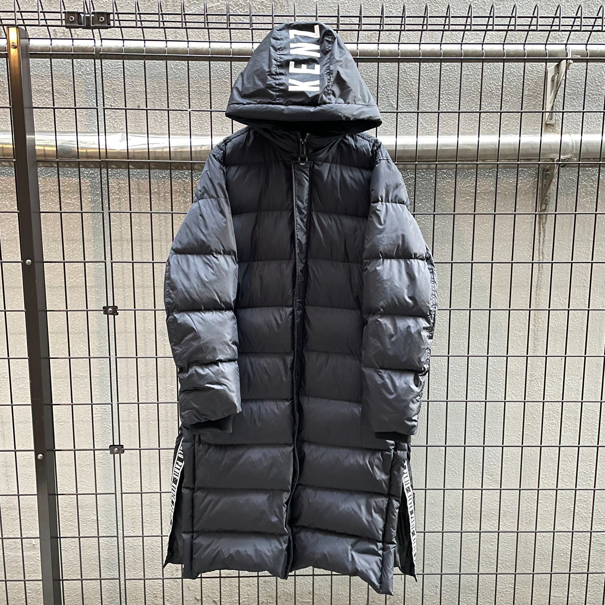 KENZO ウィフタウンシャケット FE62OU1259NH 11 KENZO 'KENZO Weave' down jacket | REVERSIBLE