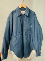 MARNI/マル二】より【 ウールソリッドパデットシャツシルエット