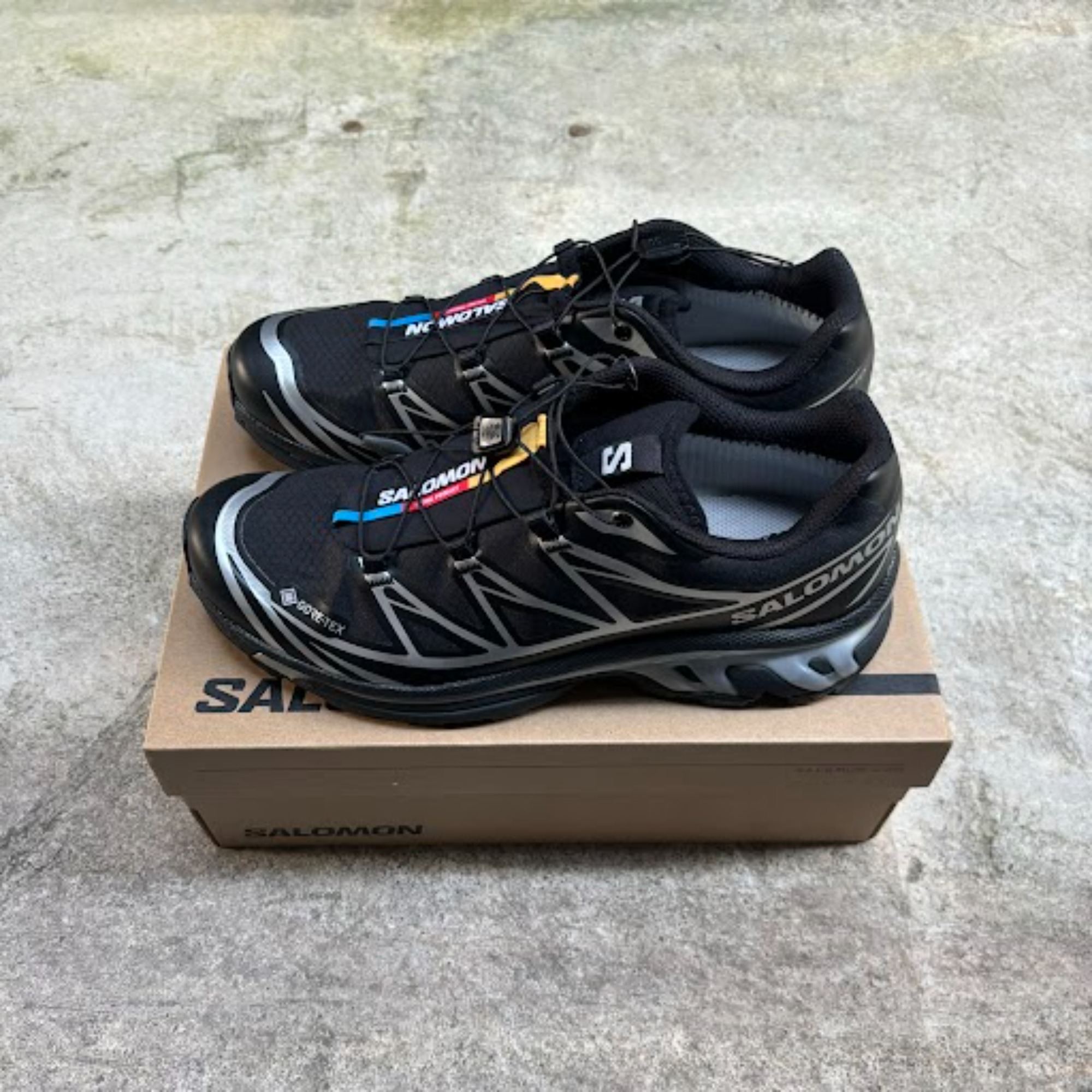 【新品】SALOMON XT-6 GTX 27cm 鑑定箇所掲載【正規店購入】 SALOMON 【SALE！20%OFF】XT-6 GTX スポーツスタイルシューズ