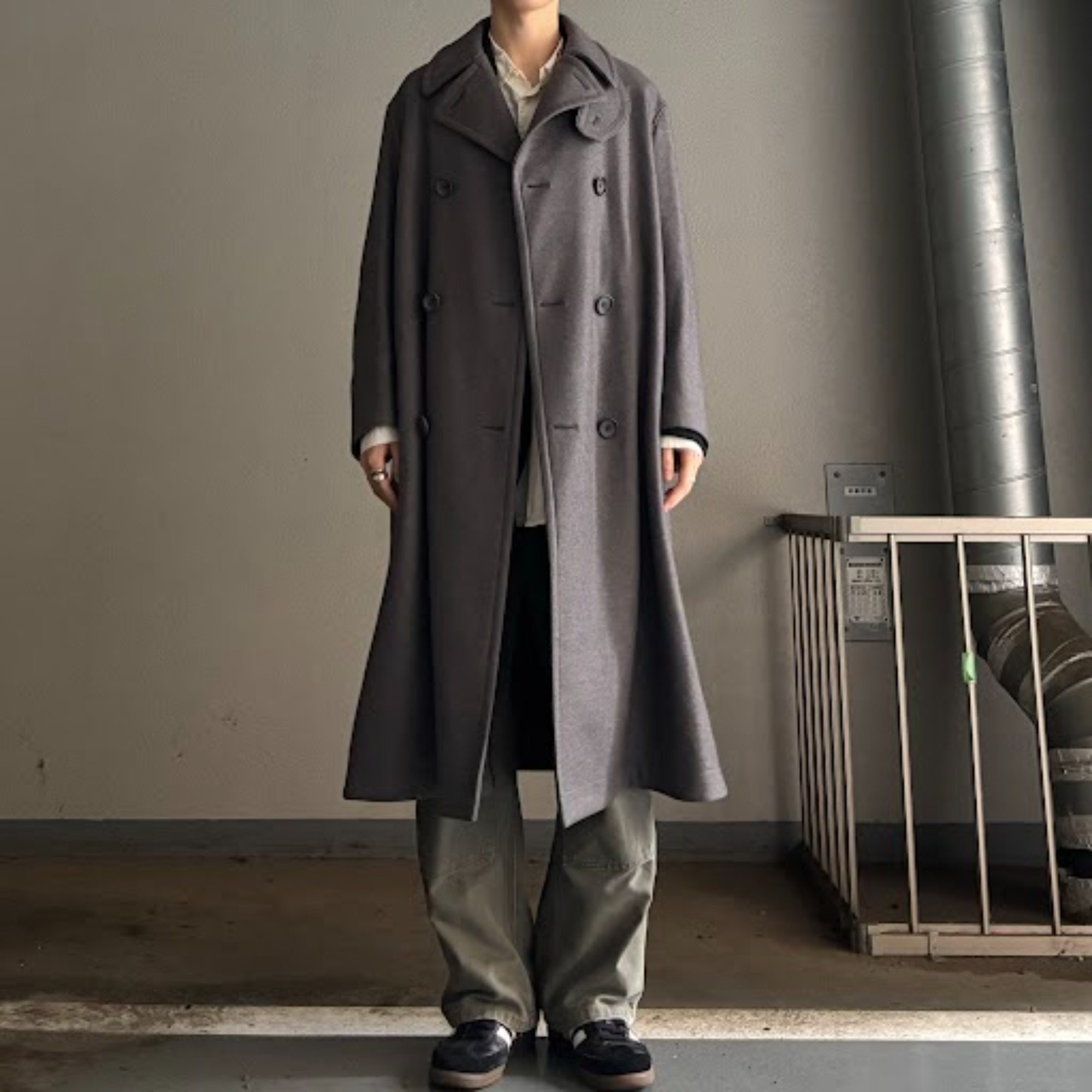 新品【別注】THE RERACS×Edition リラクス ダブルブレストコート