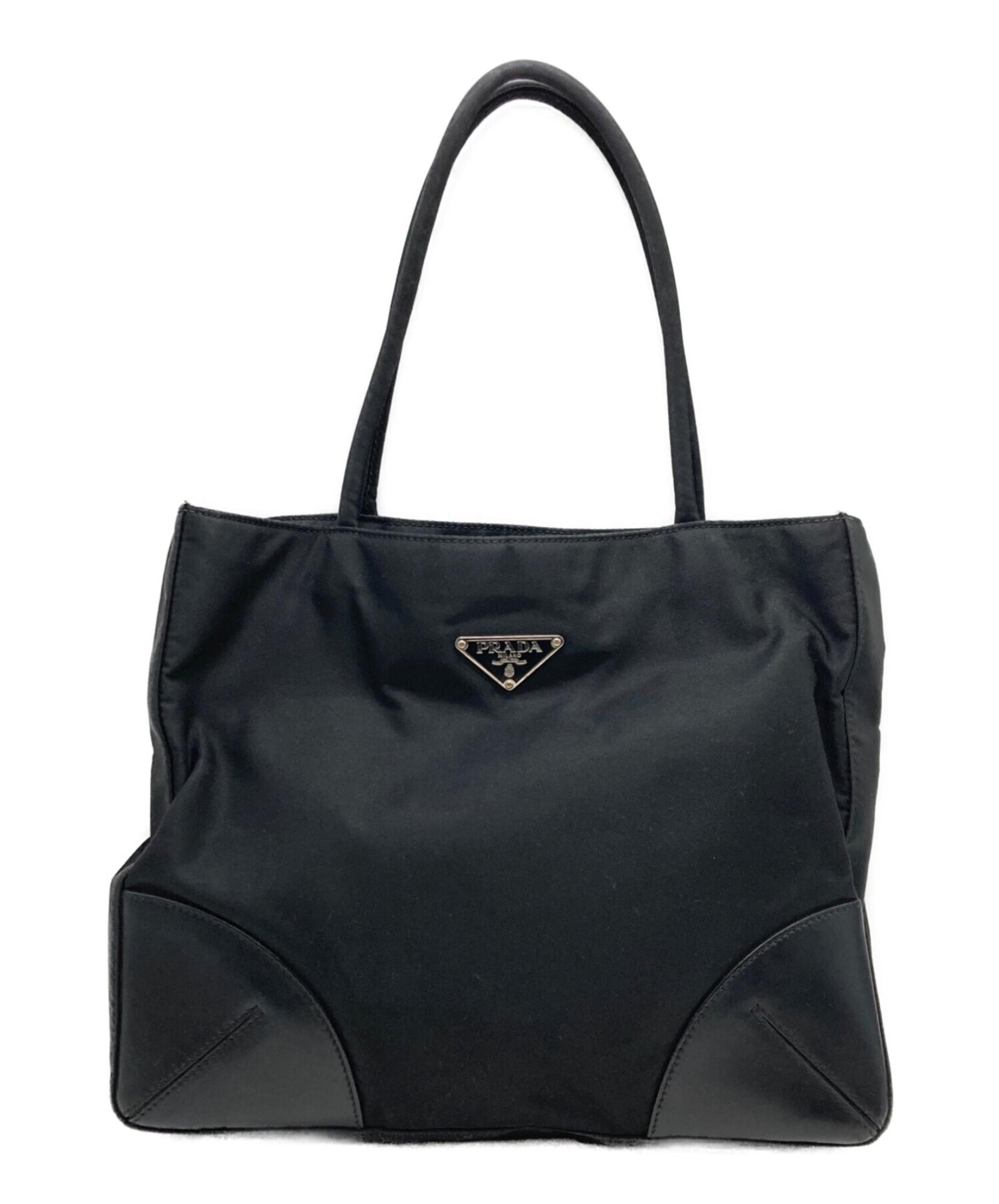 PRADA ブラック トートバッグ 八王子店】シーンを選ばない万能ブラック。PRADA（プラダ）のブラック