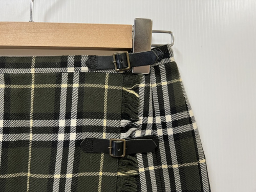 バーバリーのミニスカート Y2K チェックスカート