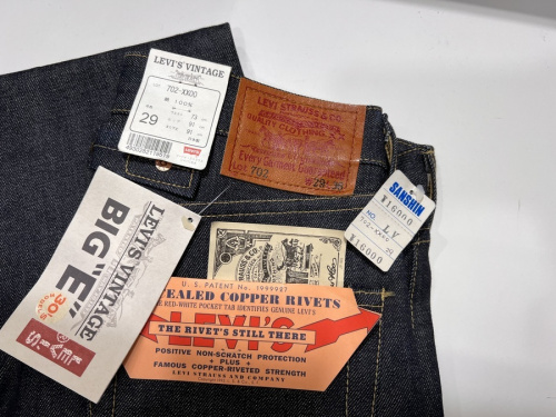 デニムのLevi's