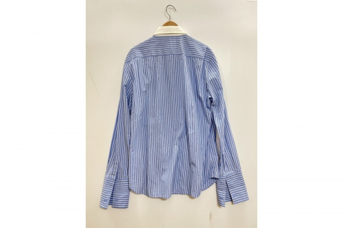 メゾンマルタンマルジェラのストライプシャツ　