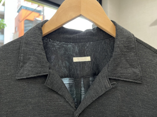 ウール天竺半袖シャツの買取入荷　八王子　メンズ