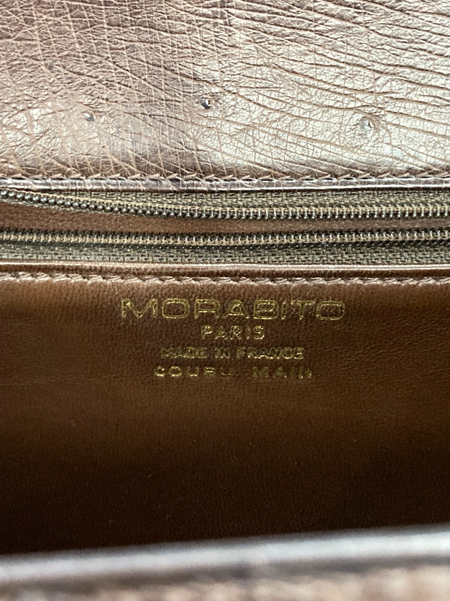 MORABITO/モラビト】より、オーストリッチハンドバッグが買取