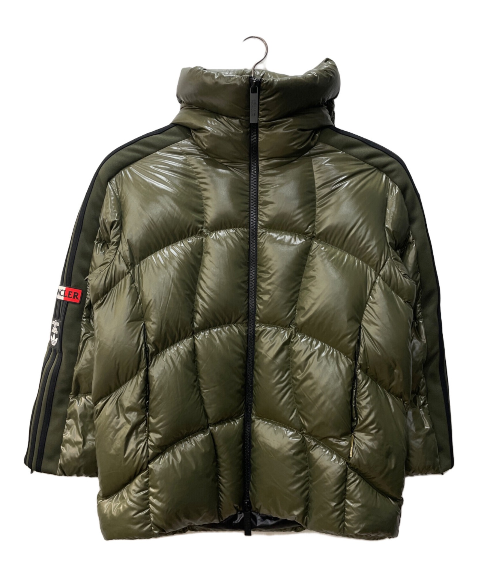 【超希少】レアモデル❗️adidas × MONCLER Moncler x adidas Originals Beiser Short Down Jacket Black Men's