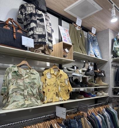 「店舗からのお知らせのアメカジ＆ヴィンテージ古着 」