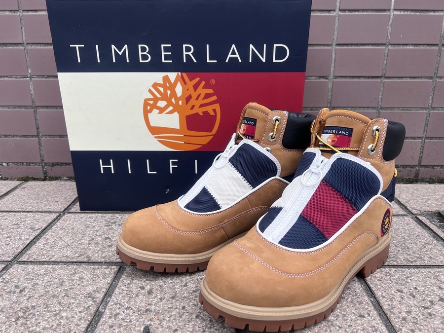 TOMMY HILFIGER × TIMBERLAND コラボTシャツ灰S - book4all.net