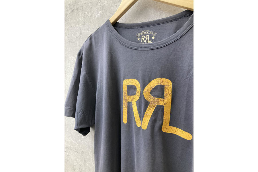 定番にて最強【RRL/ダブルアールエル】ビッグロゴTシャツ「Logo Jersey 