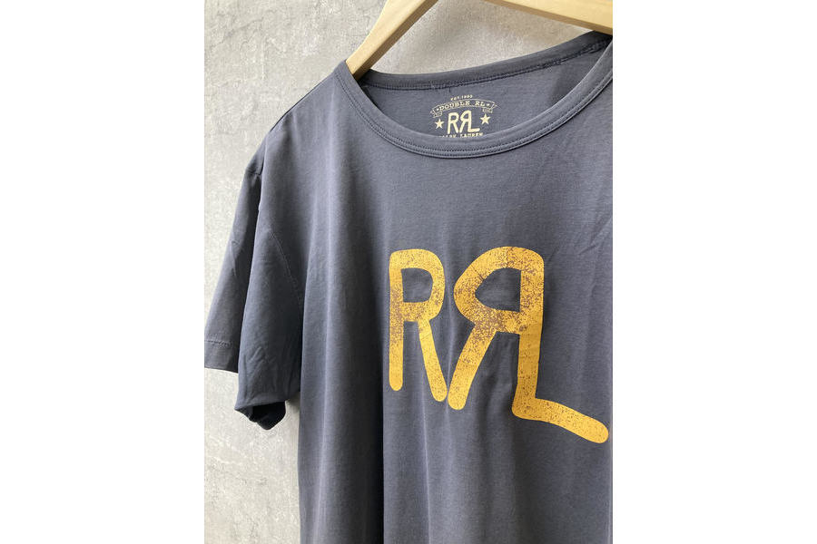 定番にて最強【RRL/ダブルアールエル】ビッグロゴTシャツ「Logo Jersey