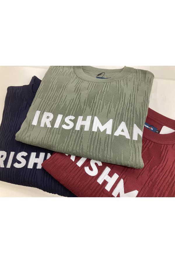 【美品】IRISHMAN アイリッシュマン ゴルフウェア セーター Sサイズ