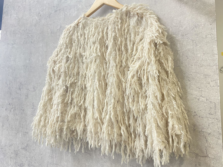 FRINGE LACE TOPS  【CLANE】