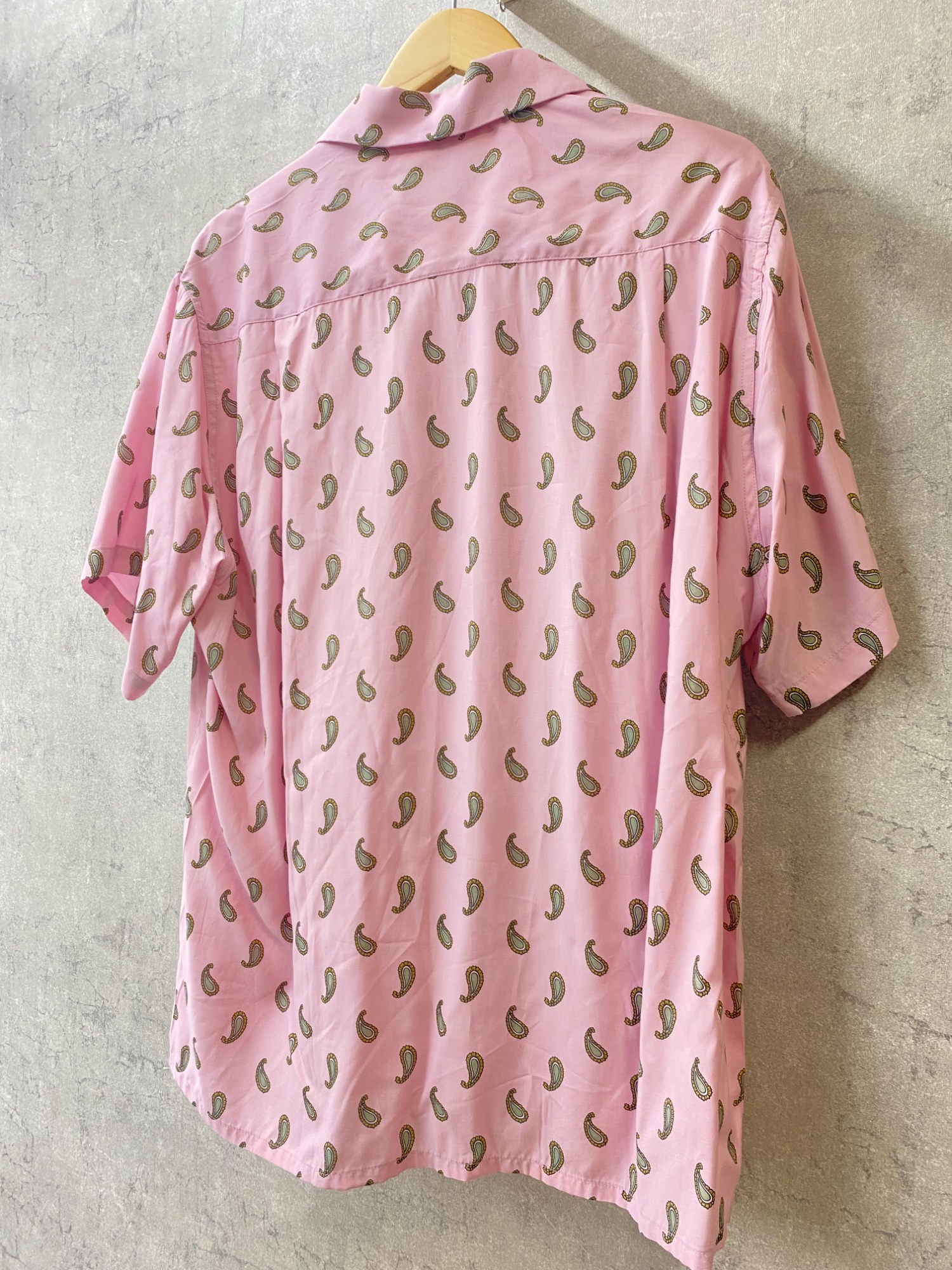 WACKO MARIA HAWAIIAN SHIRT アロハシャツ WACKO MARIA/RECORDS HAWAIIAN SHIRT（GREEN）［レコード