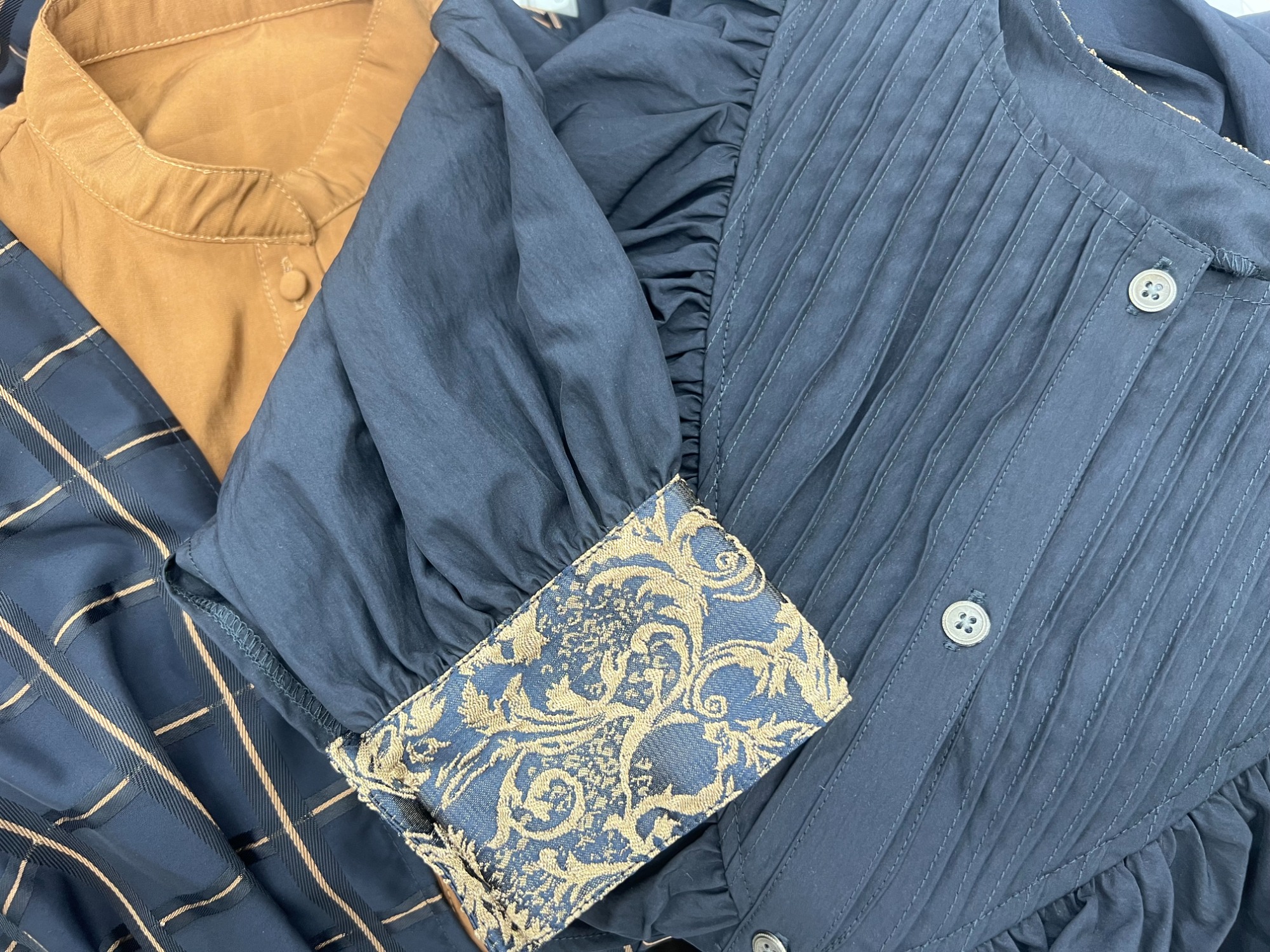 KOH.style コースタイル　ニットロングコート　レザーベストセット　黒 KOH.style コースタイル ニットロングコート レザーベストセット 黒