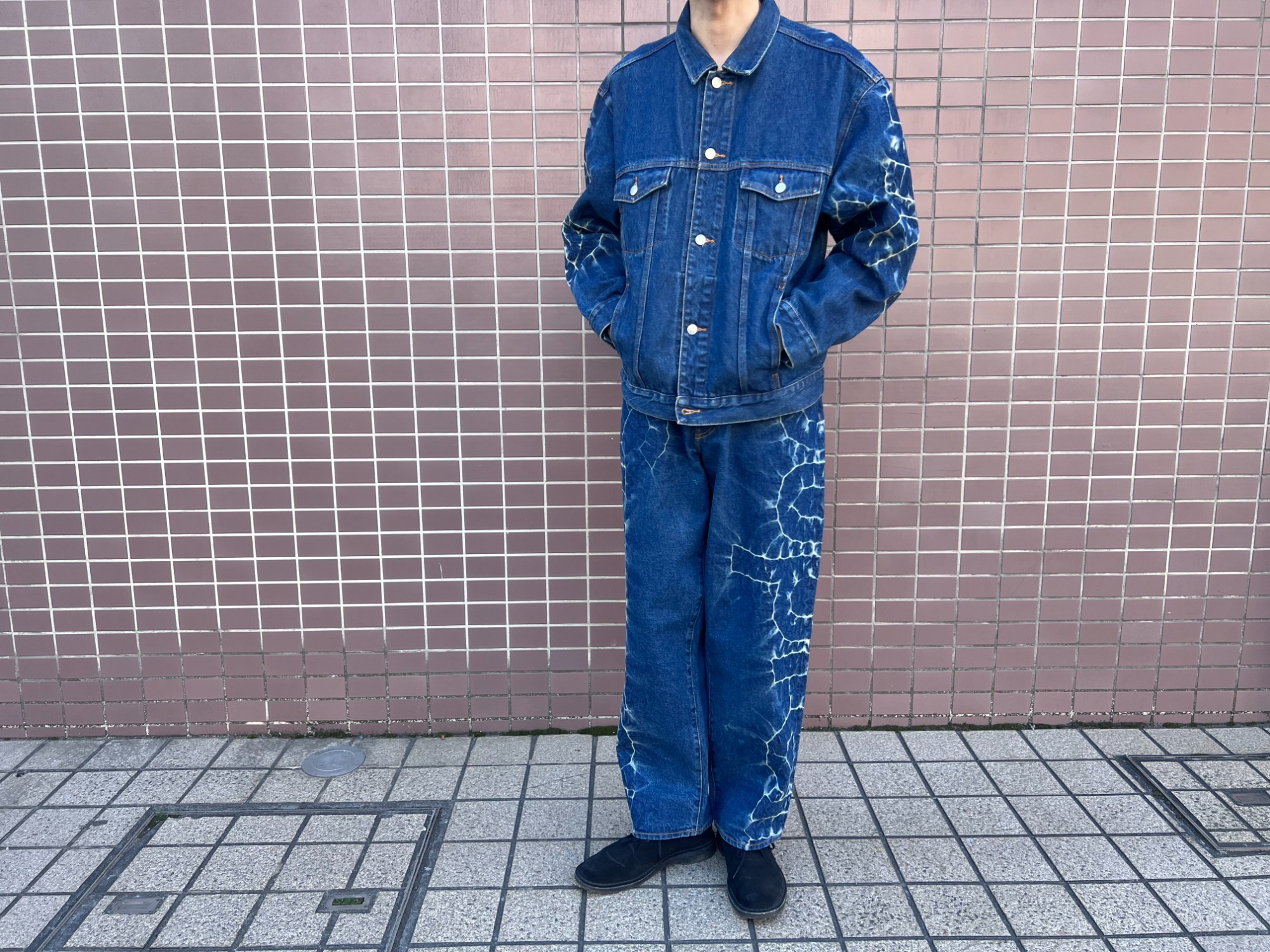 ❤️クリアランス販売❤️ Supreme Shibori Denim Trucker Jacket www