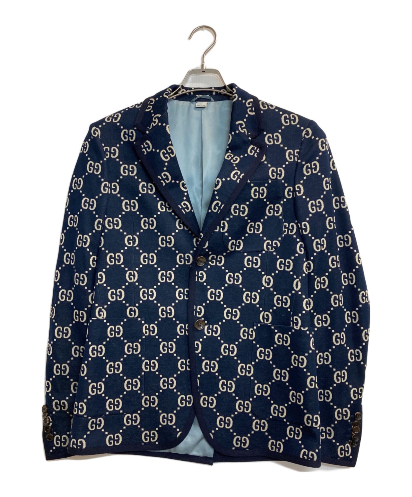 と*み様 GUCCI GGジャカード ジップアップ ジャケット GUCCI / グッチ】GGジャカードジャケット | 洗練されたモノグラムが