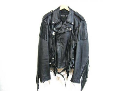 DUR O JAC by SCHOTT N.Y.C. - GENUINE LEATHER MOTORCYCLE