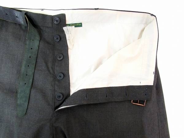 今週限定! ポールハーデン paul harden belt スラックス パンツ Paul Harnden Shoemakers ポールハーデンシューメーカーズ for COMME